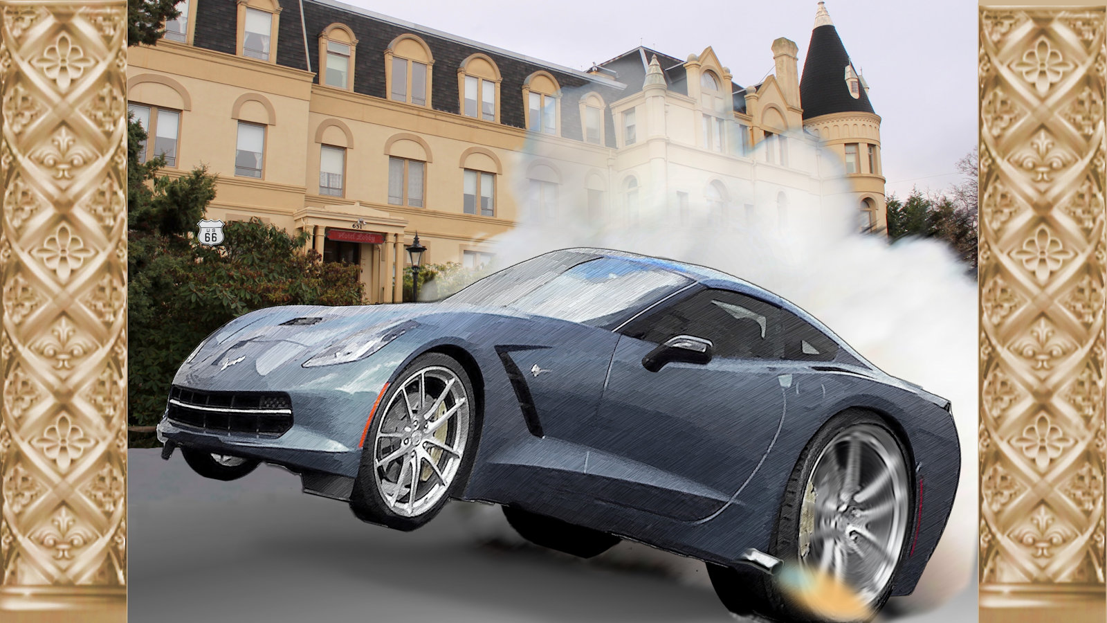 Click to Enlarge-Esc to Close Corvette Generations/C7/C7 Grey at Manresa Castle Pt Townsend WA.jpg